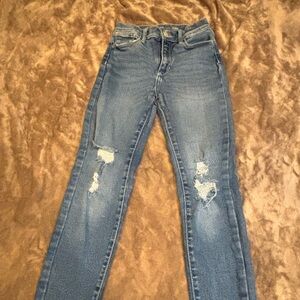 Old Navy Kids Blue Ripped Jeans